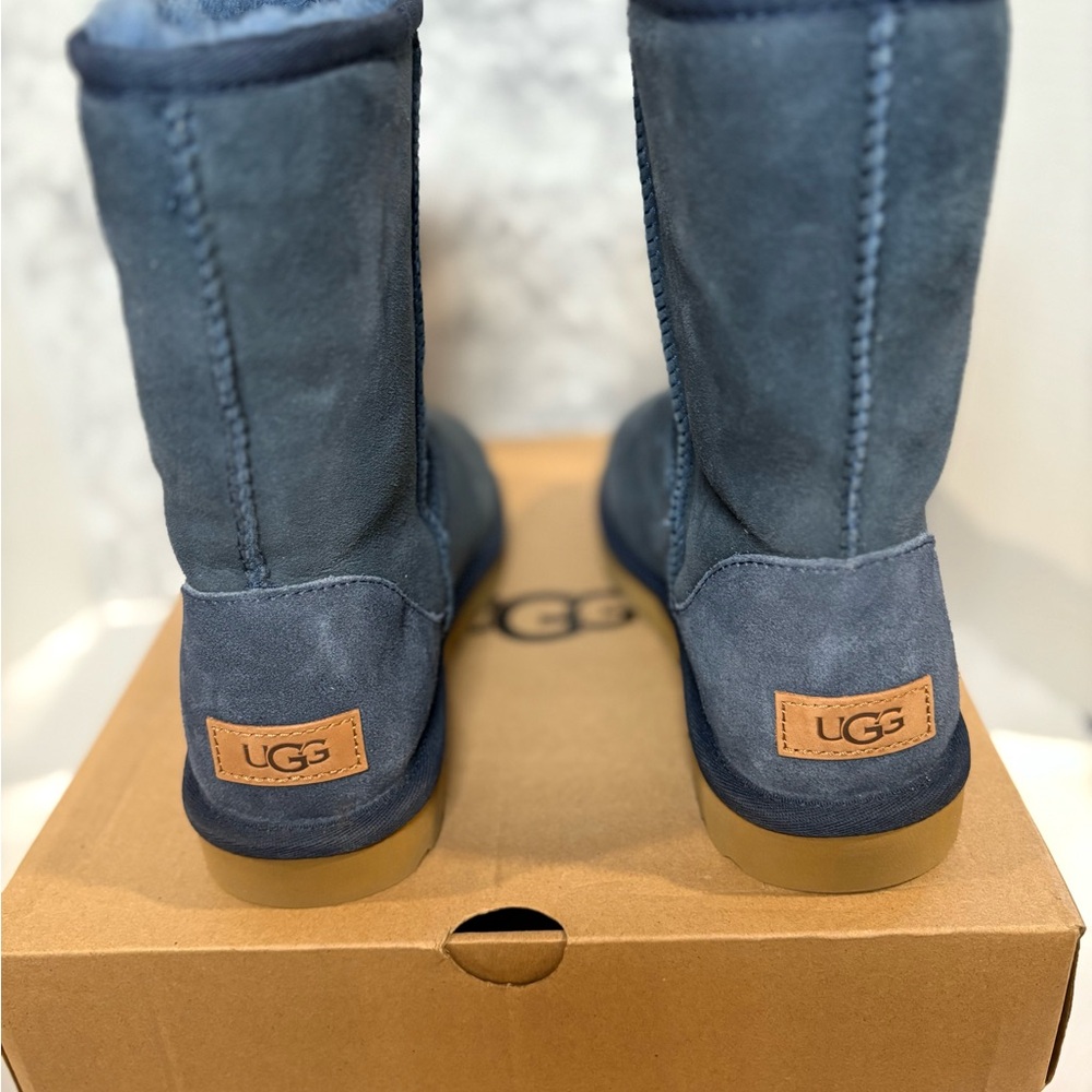 UGG Blue Suede Boots